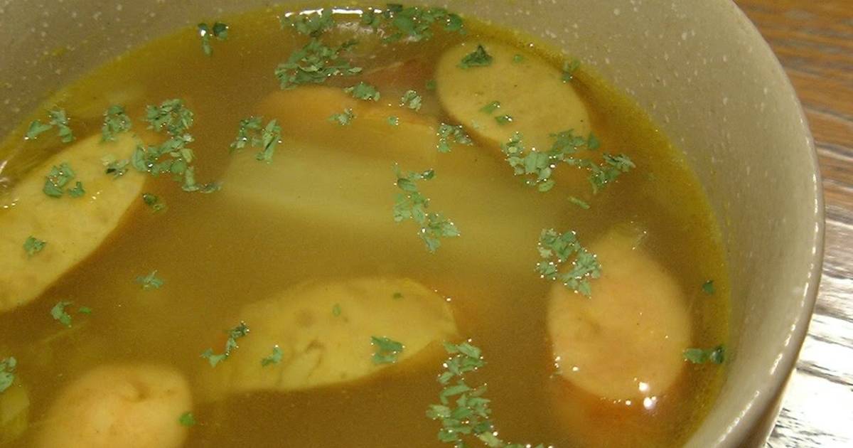 A Little Spicy! Onion and Daikon Radish Curry Soup Recipe by cookpad