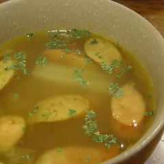 A picture of A Little Spicy! Onion and Daikon Radish Curry Soup.