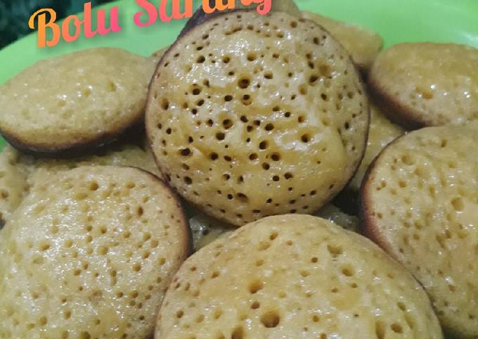 Cara Buat Bolu Sarang Semut Bahan Sederhana