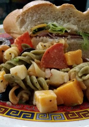 A picture of Italian Pasta Salad.