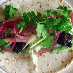 A picture of Vietnamese Street Tacos.