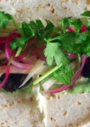 A picture of Vietnamese Street Tacos.