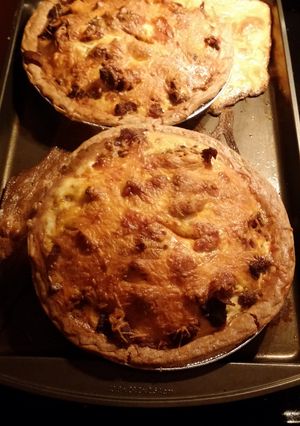 A picture of Breakfast Quiche.