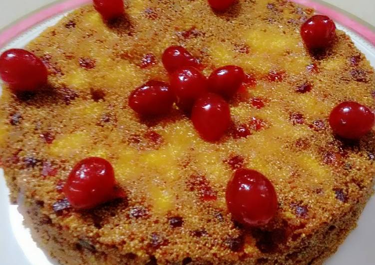 dates rava cake tea time cake recipe main photo