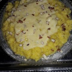 A picture of Andaay ka halwa.