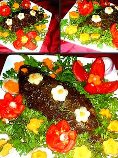 عکسی از دستور سس خوشمزه برای طبخ ماهی 🐟