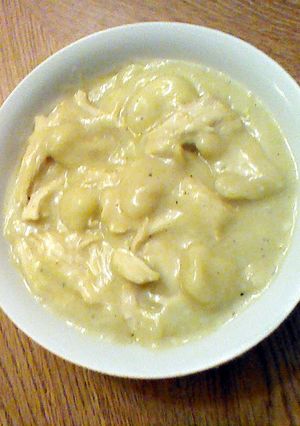 A picture of Easy Chicken and Dumplings.