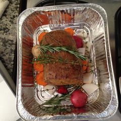 A picture of Roast Beef Loin At It's Best.