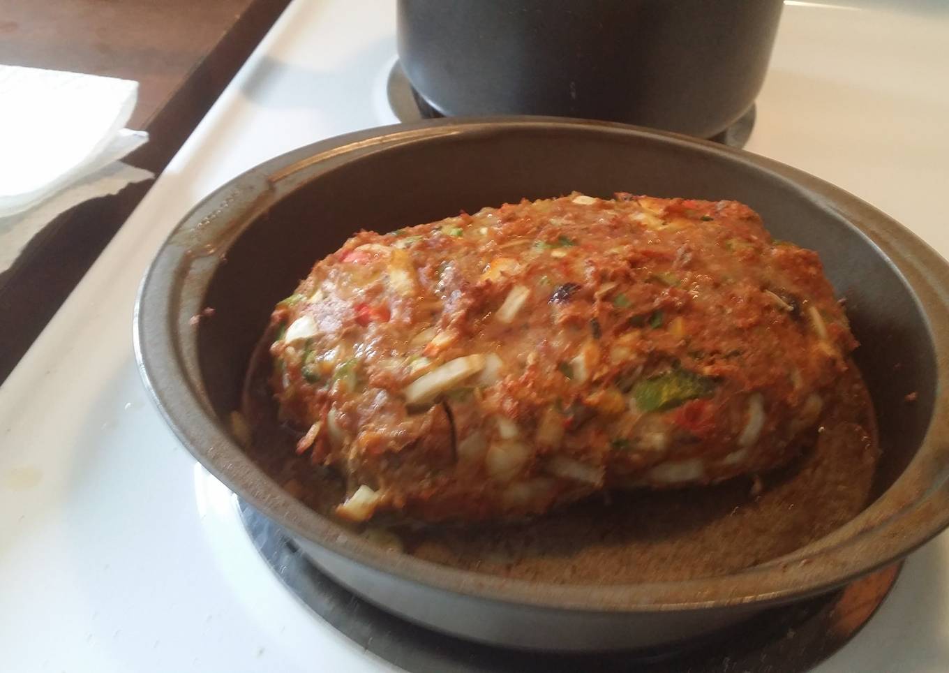 Chicken vegetable melody meatloaf