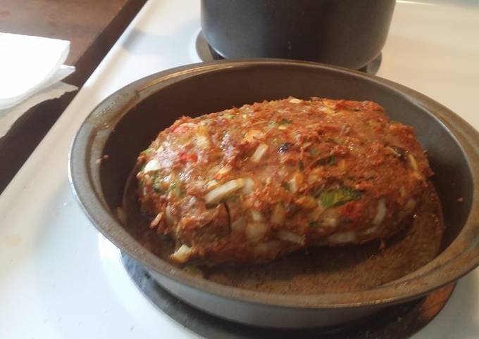 Chicken vegetable melody meatloaf