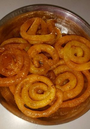 A picture of Jalebi recipe | homemade crispy jalebi recipe.