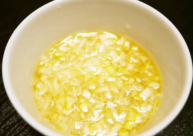 How to Prepare Speedy Japanese Leek and Salt Sauce