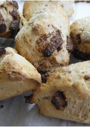 A picture of Butter-Free Easy Scones Made with Pancake Mix.