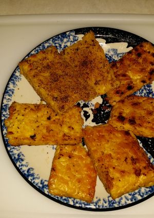 A picture of Baked Tempeh.