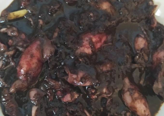 Cumi Bumbu Hitam