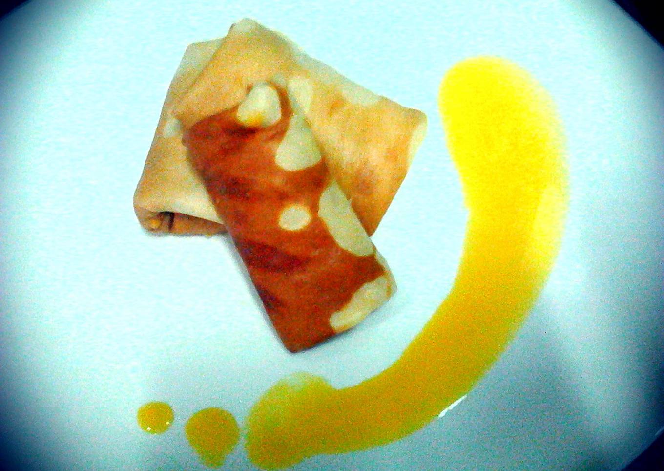 mango crepe