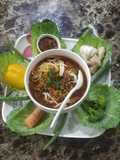 Veg Thukpa soup with noodles