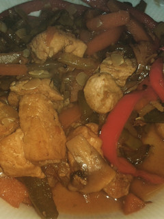 A picture of Stir-Fried Chicken & Vegetables.