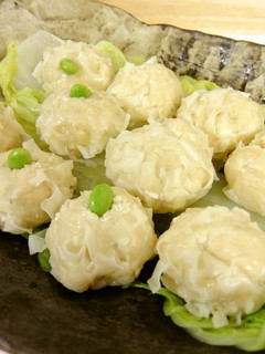A picture of Tofu and Ground Chicken Shumai Dumplings.