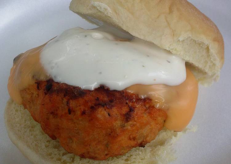 Steps to Cook Ultimate Grilled Buffalo Chicken Sliders