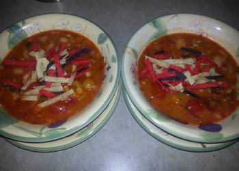 Easiest Way to Recipe Perfect Chicken tortilla soup