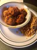 Albóndigas de Pavo en salsa de Tomate
