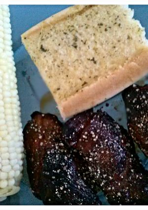 A picture of Mango Citrus Pork Ribs.