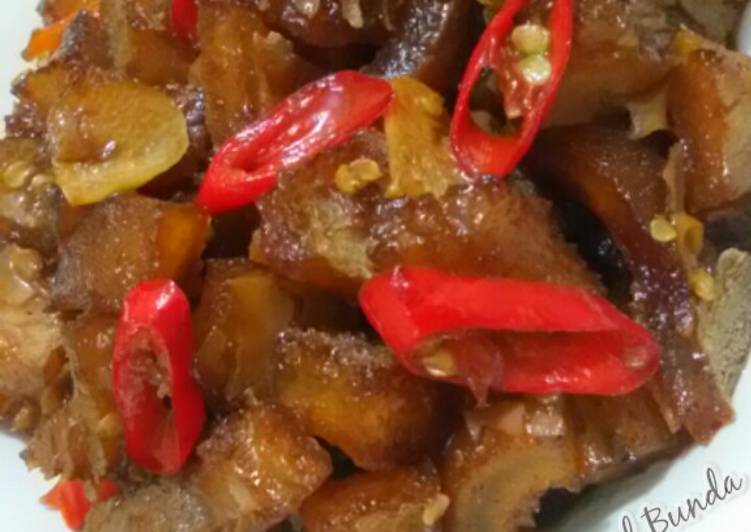 Resep Tumis Cecek Kulit Sapi Oleh Nia Syifa Cookpad