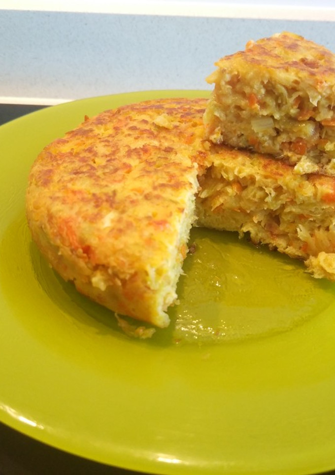 Una foto de Mini tortilla de verduras