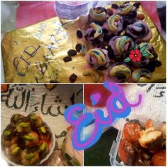 A picture of Eid treats.
