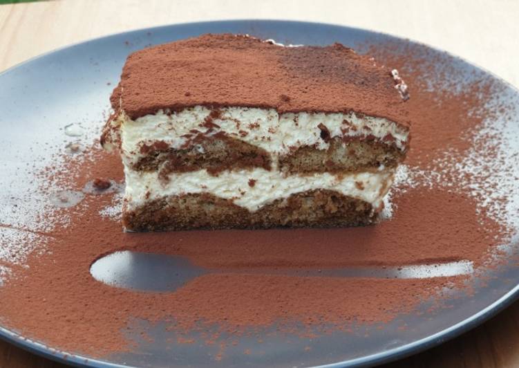 Tiramisù con uova pastorizzate