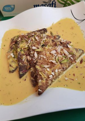 A picture of Shahi tukray.