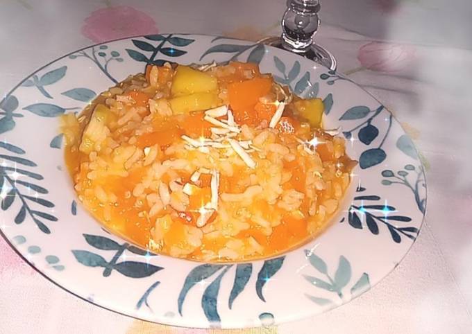 Il modo più semplice a Fai Fatto in casa Risotto con zucca,mele,salvia e ricotta salata