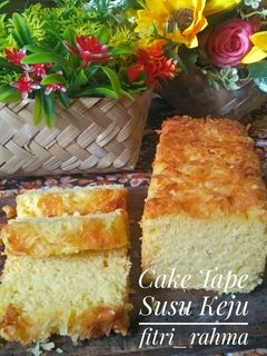 Foto resep Cake Tape Susu Keju