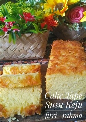 Foto resep Cake Tape Susu Keju