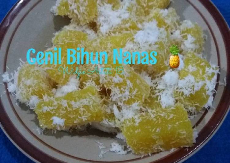 resep cara bikin Cenil Bihun Nanas