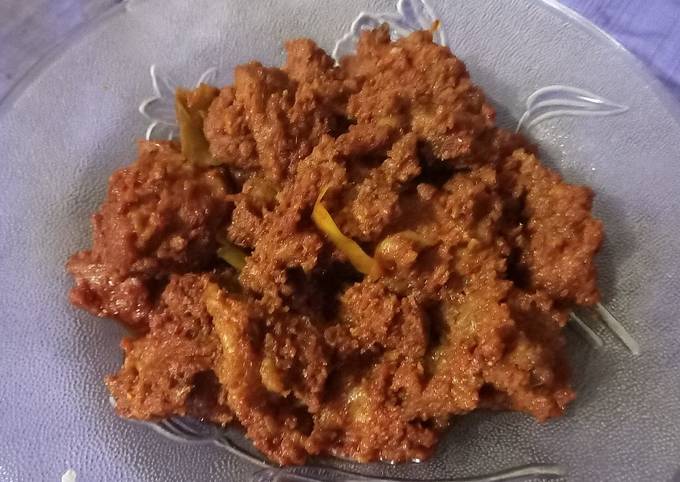 Rendang Daging Sapi