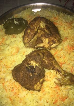 صورة لوصفة مندي بقدر الضغط