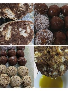 صورة لوصفة كرات التمر بالبسكوت 🧡 الذ وأسهل حلا مناسب للعيد