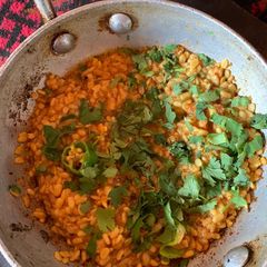A picture of Fry Moong Daal.