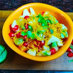A picture of Cucumber Mango chaat.