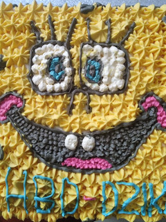 Foto resep Cake ultah SpongeBob