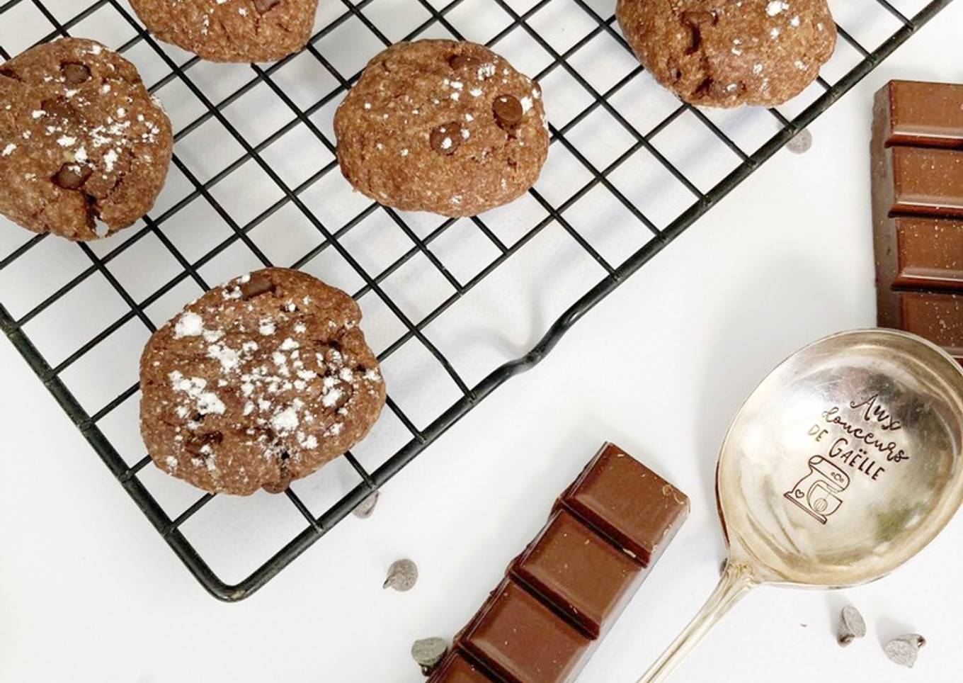 Helenettes au chocolat et pépites de chocolat