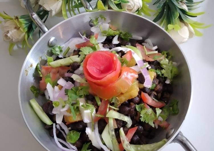 Recipe of Speedy Kale chanah ki chat