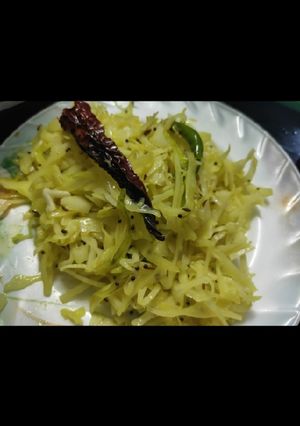 A picture of Cabbage fry.