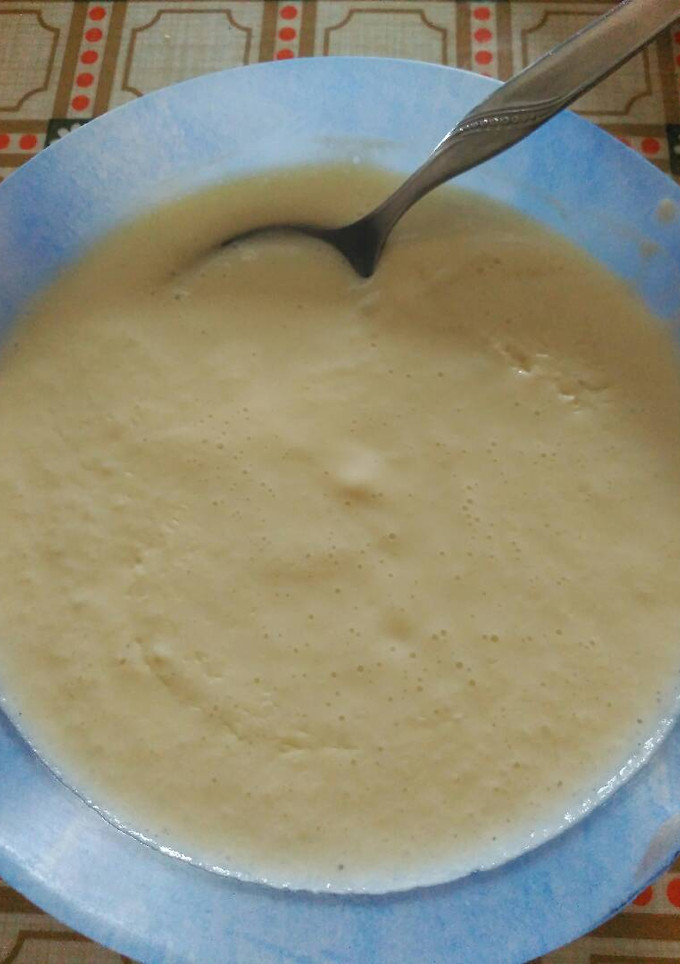 Una foto de Puré de calabacín