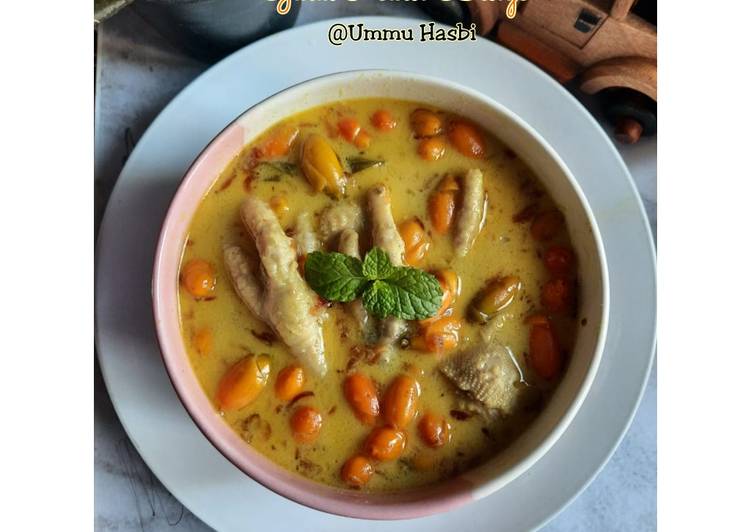 Resep Terbaik Gulai Kulit Blinjo Mantul Banget