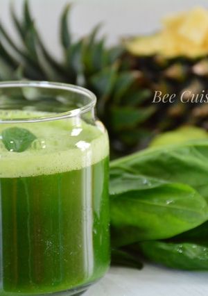 Hình của món Nước ép xanh cho sức khoẻ.