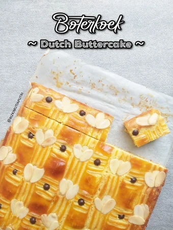 Cara Mudah Membuat Resep Boterkoek - Dutch Buttercake yang Sempurna Anti Ribet, Uenak Banget