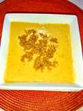 Crema de garbanzos especiada al estilo indio